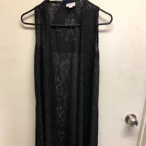 Black lace LuLaRoe Joy